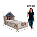 Ver imagem 5 de Cama Montessoriana Infantil Solteiro 100% MDF Branco