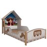 Cama Montessoriana Infantil Solteiro 100% MDF Branco - 3