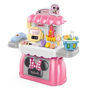 Maleta 3 em 1 Mercado da Minnie Com Som e Acessórios Multikids - BR1570 BR1570