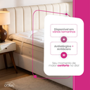 Ver imagem 3 de Kit Pillow, Capa e Protetor de Colchão Casa Dona 400 Fios Percal Hipoalérgico Super Macio Mais 2 Tra