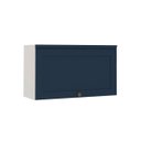 Ver imagem 2 de Armário de Cozinha Genialflex Iluminata 1 Pt 80 Cm Bco Azul