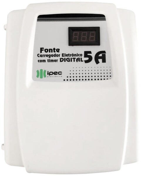 Carregador Eletrônico Digital Com Timer Programável 5a Ipec - 2