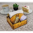 Ver imagem 4 de 25 Porta Guardanapos e Sachês de Mesa Mdf Pães para Padaria Confeitaria 1 Ao 25 Zanline