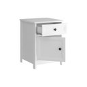 Ver mais imagens de Cômoda 6 Gavetas + 2 Mesas de Cabeceira Ditália Dm-217 Dm-112 Branco