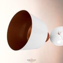 Ver imagem 4 de Kit 3 Lustres Pendentes Florença de Alumínio Branco com Cobre