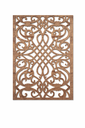 Ver imagem 1 de Painel Divisor Cobogó Mdf 3mm Carvalho - Modelo M0001 - Kit Decorativo Vazado Modular para Sala, Qua