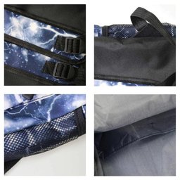 Mochila Stranger Things - Modelo Onze (Eleven) Cinza-Escuro - 3