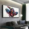 Quadro Homem Aranha Street Art:60x40 cm/BRANCA - 4