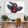 Quadro Homem Aranha Street Art:60x40 cm/BRANCA - 8