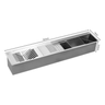 Calha Canal Organizador Inox 304 Escorredor Multiuso Escorredor Louça 90x19x14 Inovartte Ica01 - 9