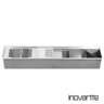 Calha Canal Organizador Inox 304 Escorredor Multiuso Escorredor Louça 90x19x14 Inovartte Ica01 - 4