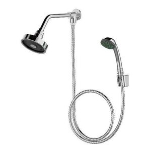 Ducha Chuveiro Articulado em Metal com Chuveirinho Aquecedor a Gás Solar Marca Inovartte Inc05