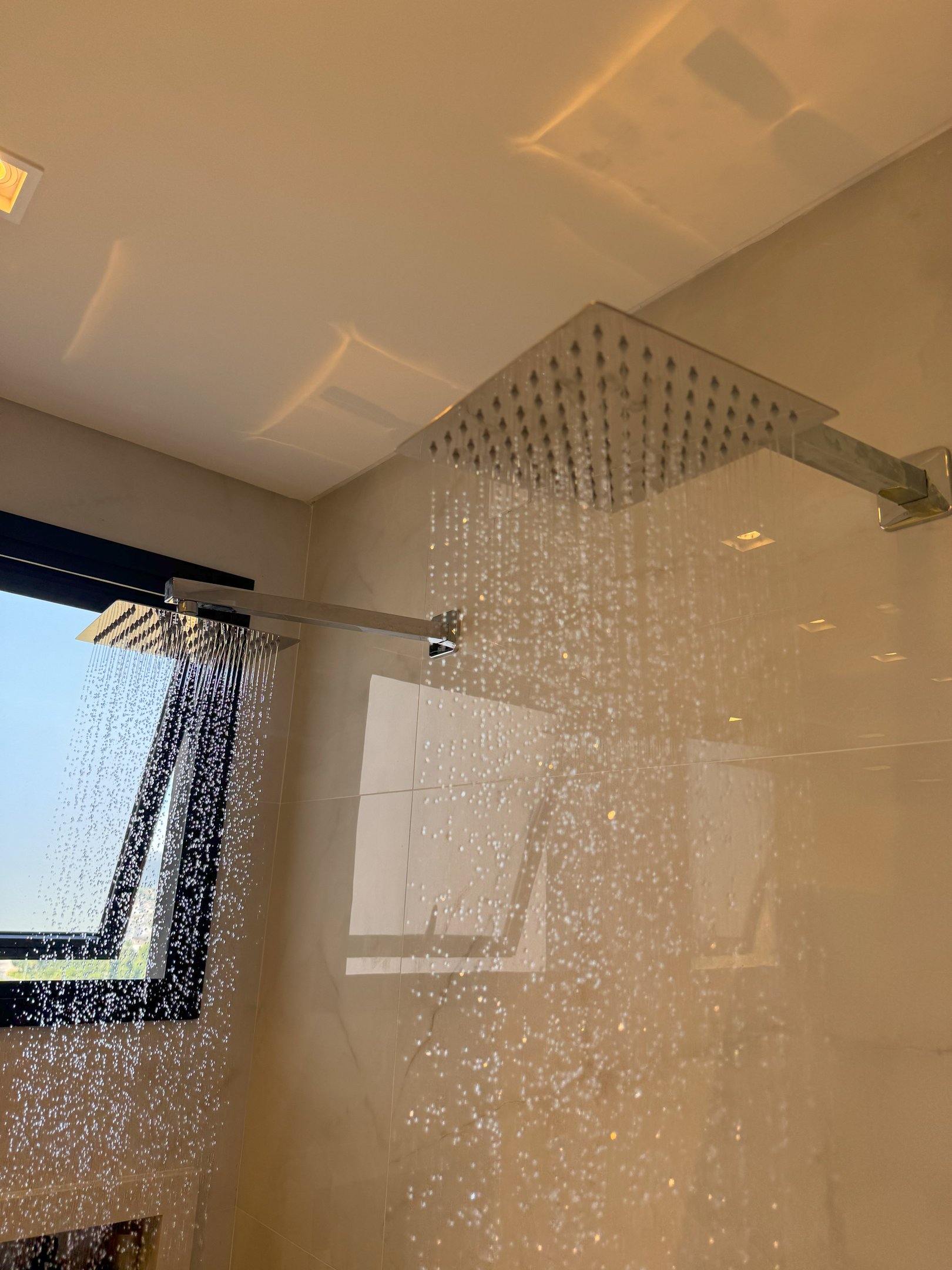 Ducha Chuveiro Quadrado Cromado Articulado em Metal Aquecedor a Gás Solar Marca Inovartte Inc03 - 3