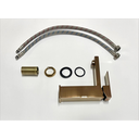 Ver imagem 2 de Torneira Monocomando Quadrada Bica Baixa Rose Gold Luxo Banheiro Lavabo Inovartte In49