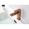 Torneira Monocomando Quadrada Bica Baixa Rose Gold Luxo Banheiro Lavabo Inovartte In49 - 8