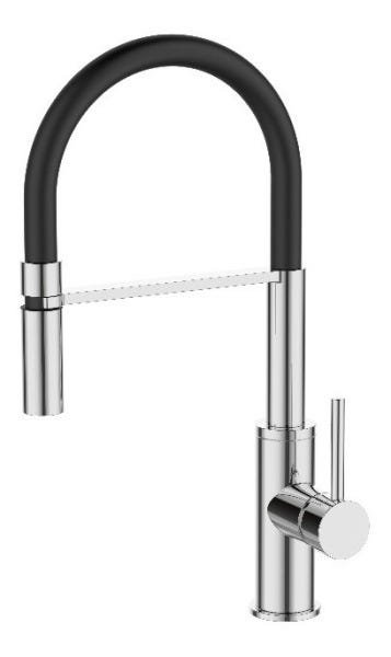 Torneira Monocomando Gourmet Cozinha Ducha Regulável In46 - 2