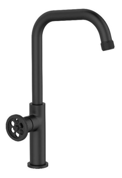 Torneira Monocomando Preta Industrial Rústica Cozinha Área Gourmet Lavabo Inovartte In45 - 1