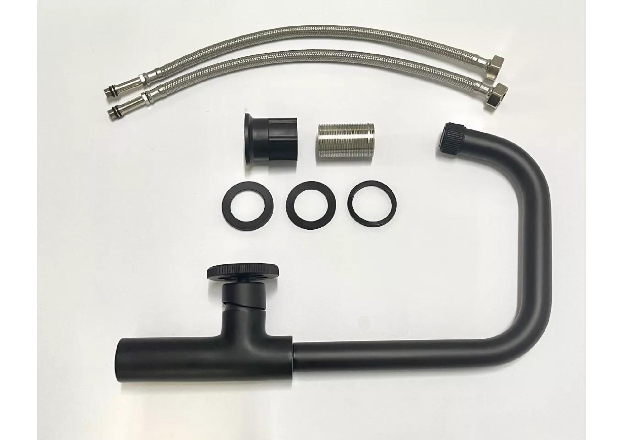 Torneira Monocomando Preta Industrial Rústica Cozinha Área Gourmet Lavabo Inovartte In45 - 4