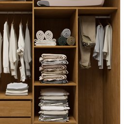 Guarda-roupa 4 Portas 3 Gavetas 100% Mdf Urbano - 9
