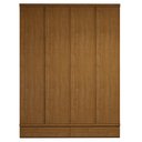 Ver imagem 6 de Guarda-roupa 4 Portas 3 Gavetas 100% Mdf Urbano