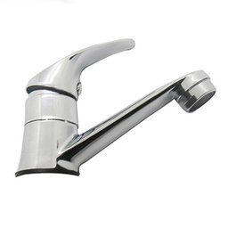 Torneira Banheiro Bica Inox Cromado Lavatorio Restaurante Hotel - 1