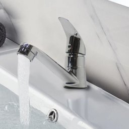 Torneira Banheiro Bica Inox Cromado Lavatorio Restaurante Hotel - 3