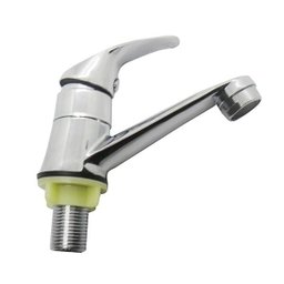 Torneira Banheiro Bica Inox Cromado Lavatorio Restaurante Hotel - 5