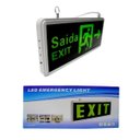 Ver imagem 3 de Placa de Saida Dupla Face Exit Sinalizaçao LED Bateria Emergência