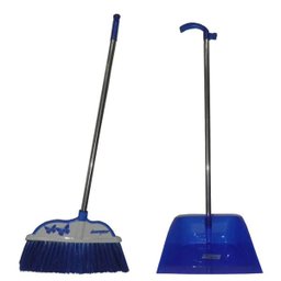 Kit Vassoura Pa Limpeza Casa Pisos Higienizaçao Limpa Chao Desmontavel - 1