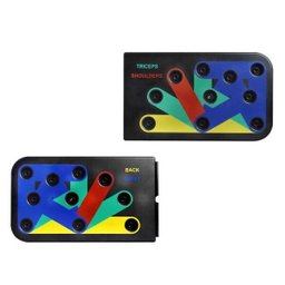 Prancha Para Flexão De Braço Exercício Musculação Fitness 9 em 1 Treino Livre Triceps  - 7