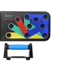 Prancha Para Flexão De Braço Exercício Musculação Fitness 9 em 1 Treino Livre Triceps  - 4