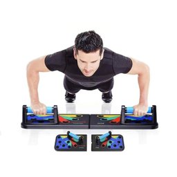 Prancha Para Flexão De Braço Exercício Musculação Fitness 9 em 1 Treino Livre Triceps  - 8