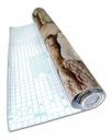 Ver imagem 1 de Kit Papel De Parede 12 Unid Pedra Marrom Claro Autoadesivo