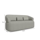 Ver imagem 3 de Sofá Orgânico Living Duomo 1,80m Boucle Just Time