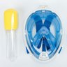 Mascara de Mergulho Snorkel Full Face Suporte Câmera Anti Embaçamento Praia Piscina - 4