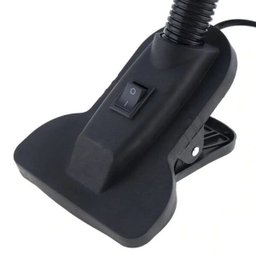 Luminária de Mesa Articulavel com Garra Presilha Sala Trabalho Escritório Abajur - 7