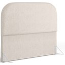 Ver imagem 2 de Cabeceira Cama Box Queen 160cm Orgânica Lanna W01 Linho Cru - Lyam Decor