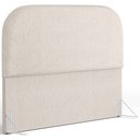Ver imagem 1 de Cabeceira Cama Box Queen 160cm Orgânica Lanna W01 Linho Cru - Lyam Decor