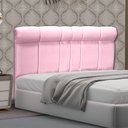 Ver imagem 1 de Cabeceira Madri 120 cm Suede Rosa Bebê