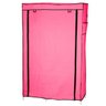 Guarda-Roupa Dobrável Organizador de Roupa Arara - Rosa - 5