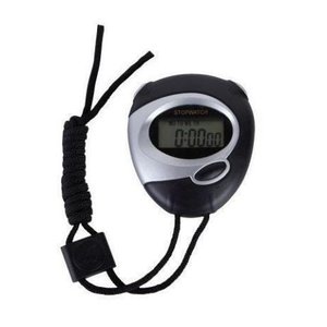 Cronômetro Digital Preto Cinza Para Esportes Herweg 8910-034