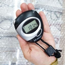 Cronômetro Digital Preto Cinza Para Esportes Herweg 8910-034 - 4