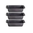 Ver imagem 1 de Kit 3 Formas Assadeiras de Pão com Teflon Antiaderente