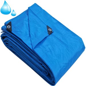 Lona Carreteiro Azul 150 Micras - 3x2m - Construmarcas