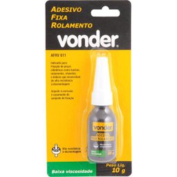 Adesivo fixa rolamentos AFRV011 10G - Vonder - 2