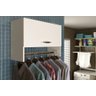 Armário Suspenso De Parede Organizador Closet Branco - 1