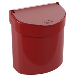 Lixeira Pia 2,7 Glass Vermelha Alta Qualidade - 1