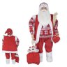 Papai Noel em Pé Vermelho e branco 80cm - 1