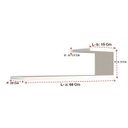 Ver imagem 4 de PRATELEIRA DE LIVRO COM SUPORTES INVISIVEIS - BRANCO