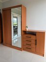 Ver imagem 2 de Kit Guarda-Roupa Solteiro Espelhado 2 Portas + Cômoda